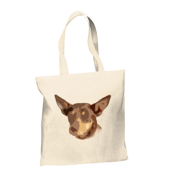 Red and Tan Kelpie Tote Bag Thumbnail